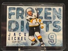 2025-26 O-Pee-Chee Frozen Digits Jack Eichel #FD-18 card