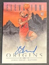 2024-25 Panini Origins Elevation Signatures Set Jamal Shead #ES-JAM card