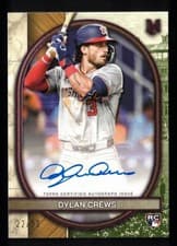 2025 Topps Museum Collection Archival Autographs Dylan Crews #AA-DC card