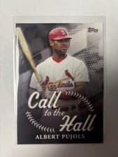 2025 Topps Call to the Hall Albert Pujols #CTH-25 card