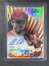 Corbin Carroll 2024 Finest Future So Bright Autographs card