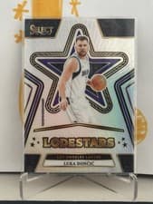2024 Panini Select Lodestars Luka Doncic Silver Prizm #9 card