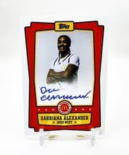 2025 Topps Chrome McDonald's All American Event Autographs Darriana Alexander #EA-DAL card