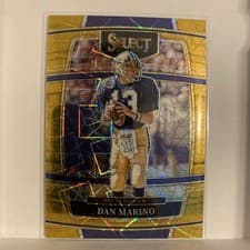 Dan Marino 2022 Panini Select Draft Picks card