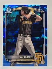 Kai Roberts 2025 Bowman Chrome Sapphire Edition Prospects card
