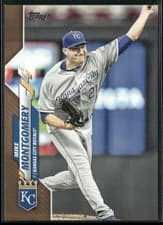 Mike Montgomery 2020 Topps Update card