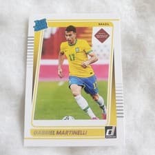 Gabriel Martinelli 2021 Panini Donruss Road to Qatar card