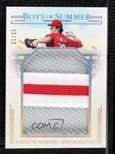 2024 Panini Boys of Summer Jumbo Prospect Materials Andrew Painter #JPM-AP card