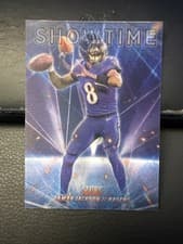 2025 Score Showtime Lamar Jackson #12 card