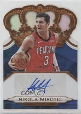 Nikola Mirotic 2018 Panini Crown Royale Crown Autographs card