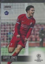 Curtis Jones 2020 Stadium Club Chrome UEFA Champions League card