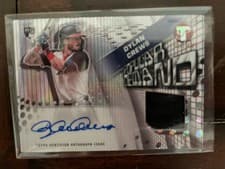 2025 Topps Pristine Popular Demand Autograph Relics Dylan Crews #PPDAR-DC card