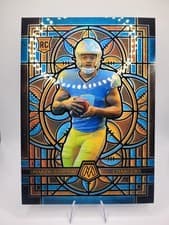 Omarion Hampton 2025 Panini Mosaic Stained Glass card