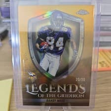 2025 Topps Chrome Legends of the Gridiron Randy Moss #LOG-25
