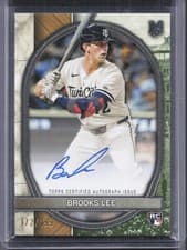 2025 Topps Museum Collection Archival Autographs Brooks Lee #AA-BL card