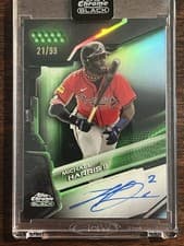 2026 Topps Chrome Black Autographs Michael Harris II #CBA-MHA card