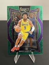2025 2024 Panini Select Bronny James Jr. #90