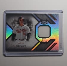 2025 Topps Tier One Rookie Relics Coby Mayo #RR-CM card