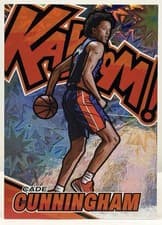 2025-26 Panini Signature Series Kaboom Cade Cunningham #2 card
