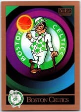 Boston Celtics Logo/Checklist 1990-91 SkyBox Base Set card