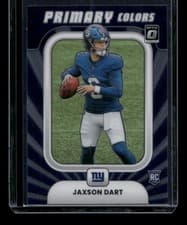 2025 Donruss Optic Rookie Primary Colors Jaxson Dart #2 card