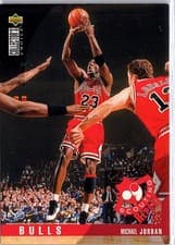 Michael Jordan 1995-96 Collector's Choice Base Set card