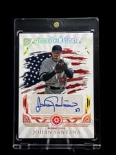 Johan Santana 2025 Panini Boys of Summer America's Best Signatures card