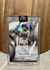 2025 Topps Chrome Black Autographs Andy Pages #CBA-APA card