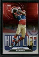 2025 Donruss Elite High Life Malik Nabers #5 card