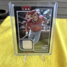 2026 Topps Real One Relics Mike Trout #350 card