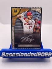 2025 Topps Museum Collection Museum Framed Autographs Mike Trout #FMA-MT card