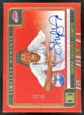 2025 Panini Impeccable WNBA Timeless Moments Signatures Sheryl Swoopes #12 card