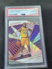 LeBron James 2018 Panini Revolution card