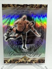 The Rock 2026 Topps Chrome WWE The Rock Diamond Legacy card