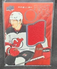 2024-25 Upper Deck Premier First Opus Rookie Jersey Graeme Clarke #FO-GC card