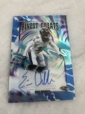 2025 Finest Finest Greats Autographs Eric Weddle #FGA-EW card