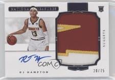 RJ Hampton 2020 Panini National Treasures card