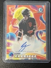2025 Bowman Chrome Melt Mashers Autographs Bryce Eldridge #MMA-BE card