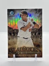 Samuel Basallo 2024 Bowman Chrome Gladiators of the Diamond card
