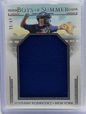 2024 Panini Boys of Summer Jumbo Prospect Materials Yovanny Rodriguez #JPM-YR card