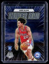2024-25 Panini Mosaic Thunder Road Jared McCain #17 card