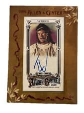 2025 Topps Allen & Ginter Framed Mini Autographs (Non-Baseball) Tai Verdes #MA-TV card