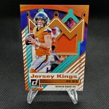 2025 Donruss Jersey Kings Bo Nix #JK-BNX card