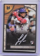 2025 Topps Museum Collection Museum Framed Autographs Luisangel Acuña #FMA-LA card