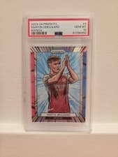 Martin Odegaard 2023 Panini Prizm Premier League Manga card
