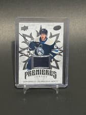 2024-25 Upper Deck Ice Ice Premieres Jersey Gavin Brindley #IPJ-17 card