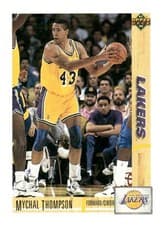 Mychal Thompson 1991-92 Upper Deck Base Set card