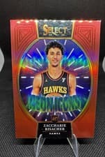 2024-25 Panini Select Neon Icon Zaccharie Risacher #25 card