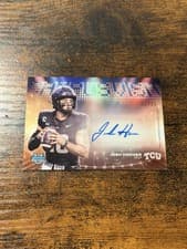 2025 Bowman University Chrome Campus Visit Autographs Josh Hoover #CVA-JH card