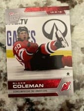 Blake Coleman 2019 Topps Now NHL Stickers card